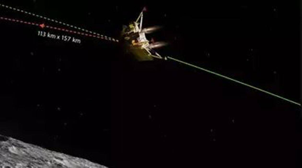 Vikram India S Lunar Lander Of Chandrayaan 3 Shares Stunning Close Up