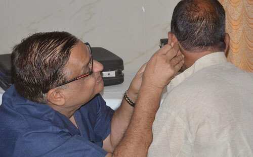 ईएनटी मेडीकल केम्प में 115 रोगियों का हुआ ईलाज