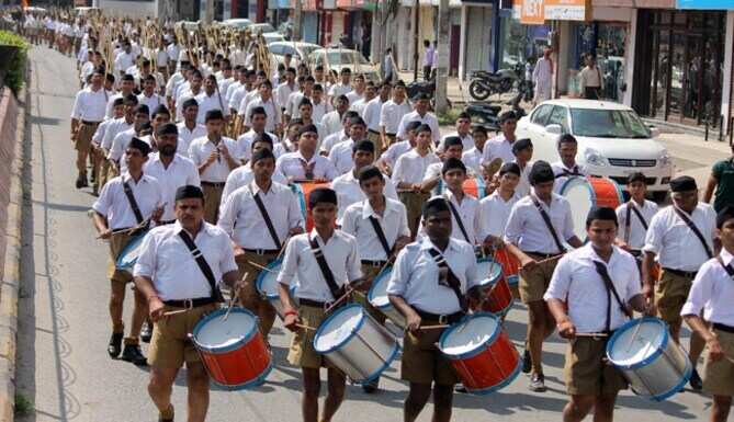 RSS Conducts Path Sanchalan