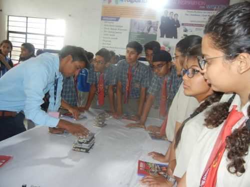 Seedling students visit ISRO exhibition