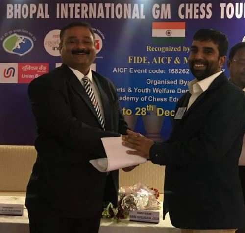First International Arbiter Norm to Chess Coach Vikas Sahu