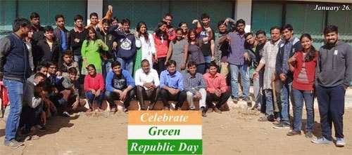Republic day celebrations at IIMU