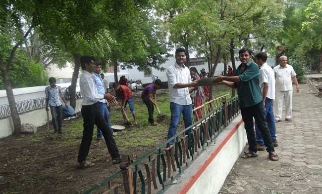 Vidya Bhawan Society Park transformed under Action Udaipur