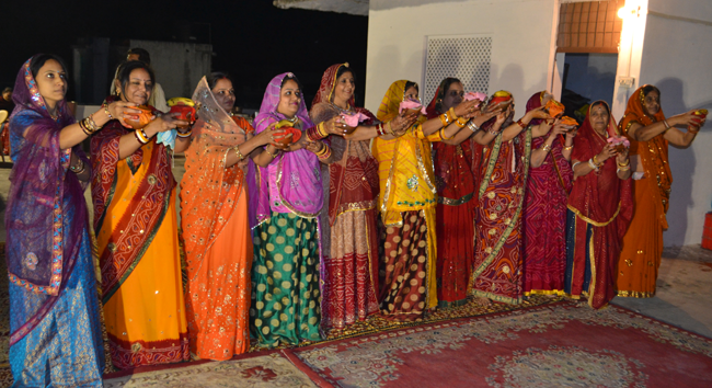 Karva Chauth: Couples celebrate festival of Love and Devotion