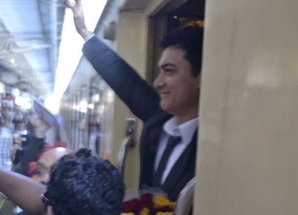 [Photos] Aamir Khan’s Short Visit to Udaipur