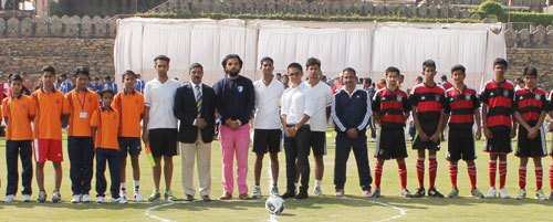 Inter School Sports Competition begins at Shikarbadi