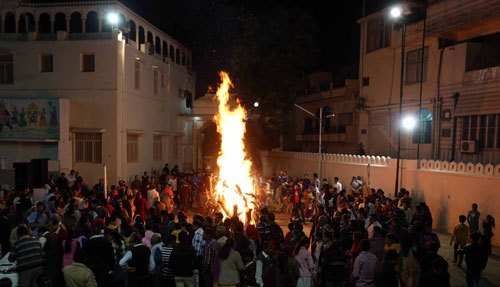 Blissful celebration of Lohri in Udaipur