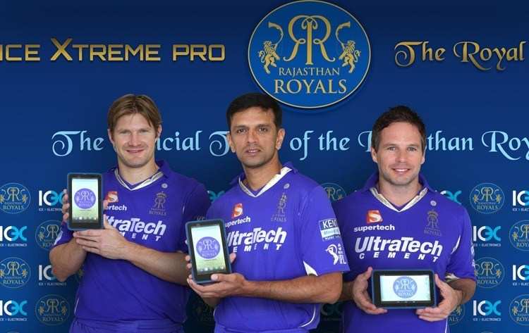 Rajasthan Royals launches ICE Xtreme Pro Tablet