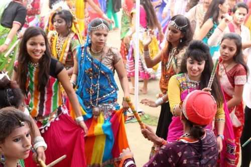 Photo News: Dandiya celebrations at Guru Nanak P.G. Girls College