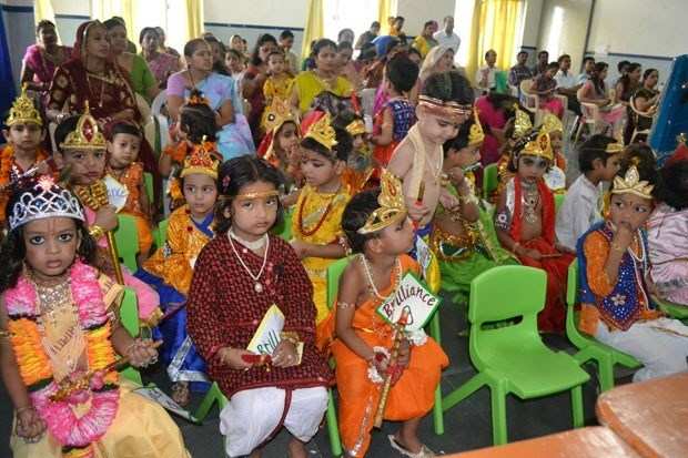 School Kids celebrate Janmashtami Utsav