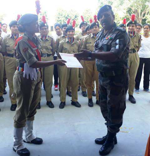 Weapon Handling Training by 5 RAJ BN NCC Unit Udaipur | Worthy Citizens of the Nation