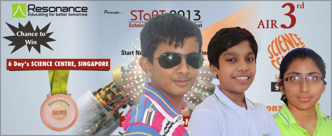 3 Lake City Students will visit Singapore through STaRT-2013