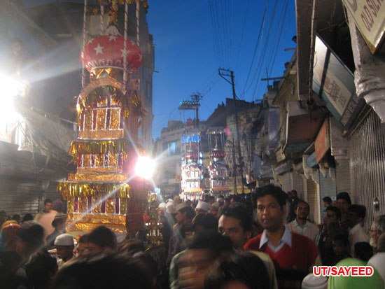 Ashura in Udaipur: Taziya and Matam By Muslim Devotees
