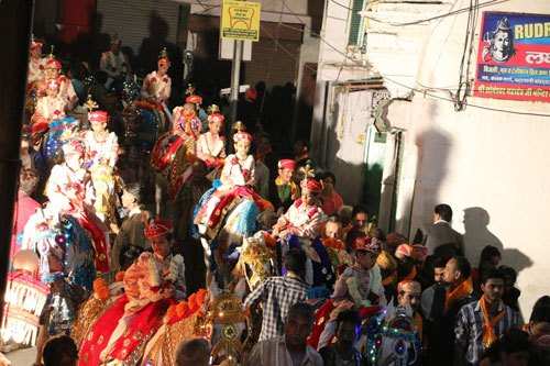 Horse Procession organized for Bhattmewara Batuks