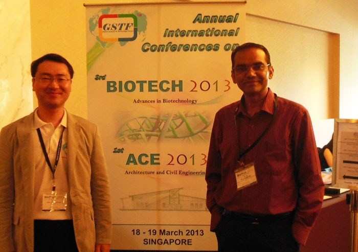 Biotechnology professor represents MPUAT at Singapore