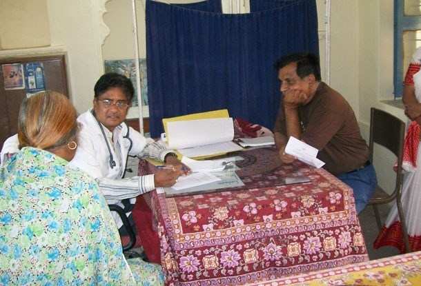 Health check-up Camp held at Ayurvedic College