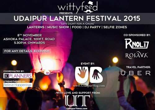 Udaipur Lantern Festival 2015: A Must Visit Event this Weekend!