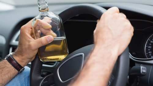 Drunken driving | Car rams into 5 vehicles