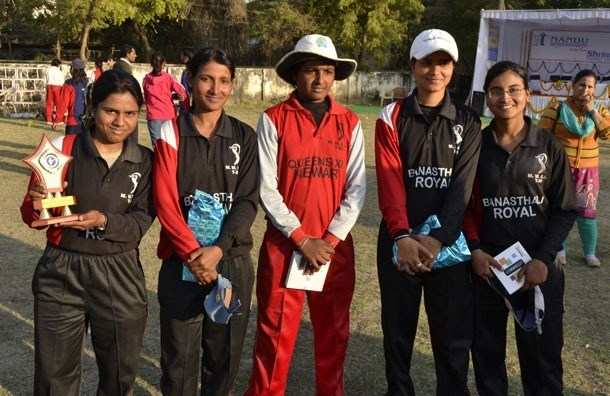 Banasthali Royals won the Mewar Women T20 Cup