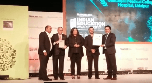 Geetanjali Medical College awarded “Best Medical Institute of the Year”