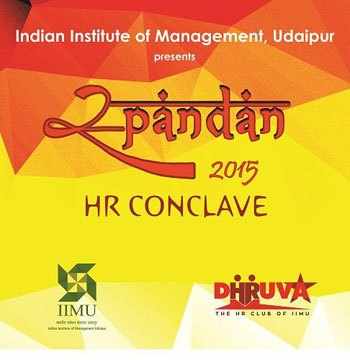 Spandan 2015 – 3rd HR Conclave of IIM Udaipur