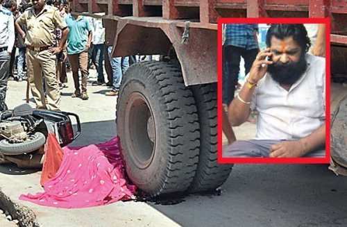 Couple run over by Truck – Wife Crushed to Death in Accident