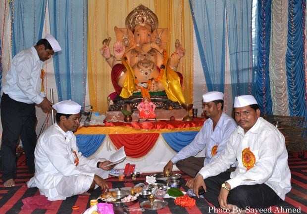 Local Maharashtrians Ready for Ganesha Parv