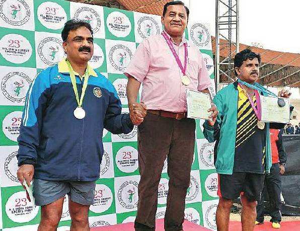 Udaipur Forest Chief Wins Gold at National Meet