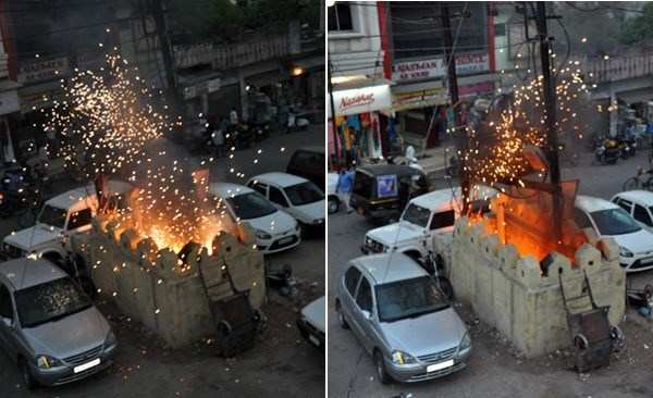 Reader’s Capture: Transformer blow-up due to public carelessness