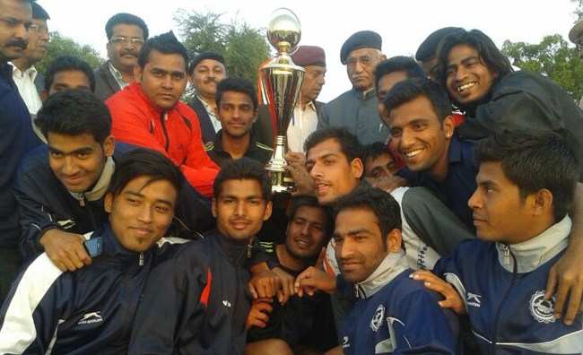 B.N.C.P.E Won Mama Aman Singh Football Tournament