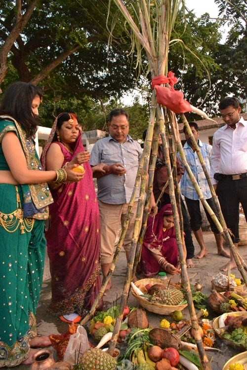 Bihari Community Celebrates Chhath