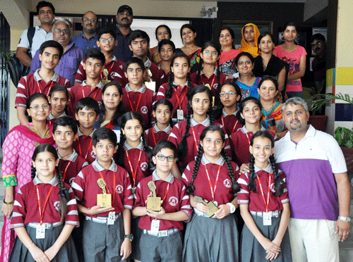 MDS bags 9 Prizes in Inter-School Competition