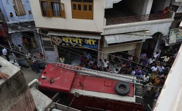 LPG Fire at a house in Bhopalwadi