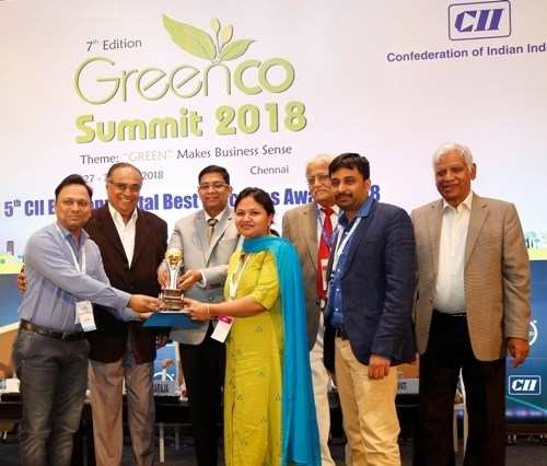 CII awards Hindustan Zinc for Best Environmental Practices –  Year 2018