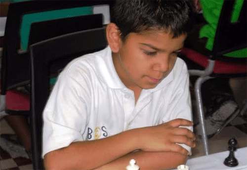 9-year-old Arun Kataria wins in Chess Competition