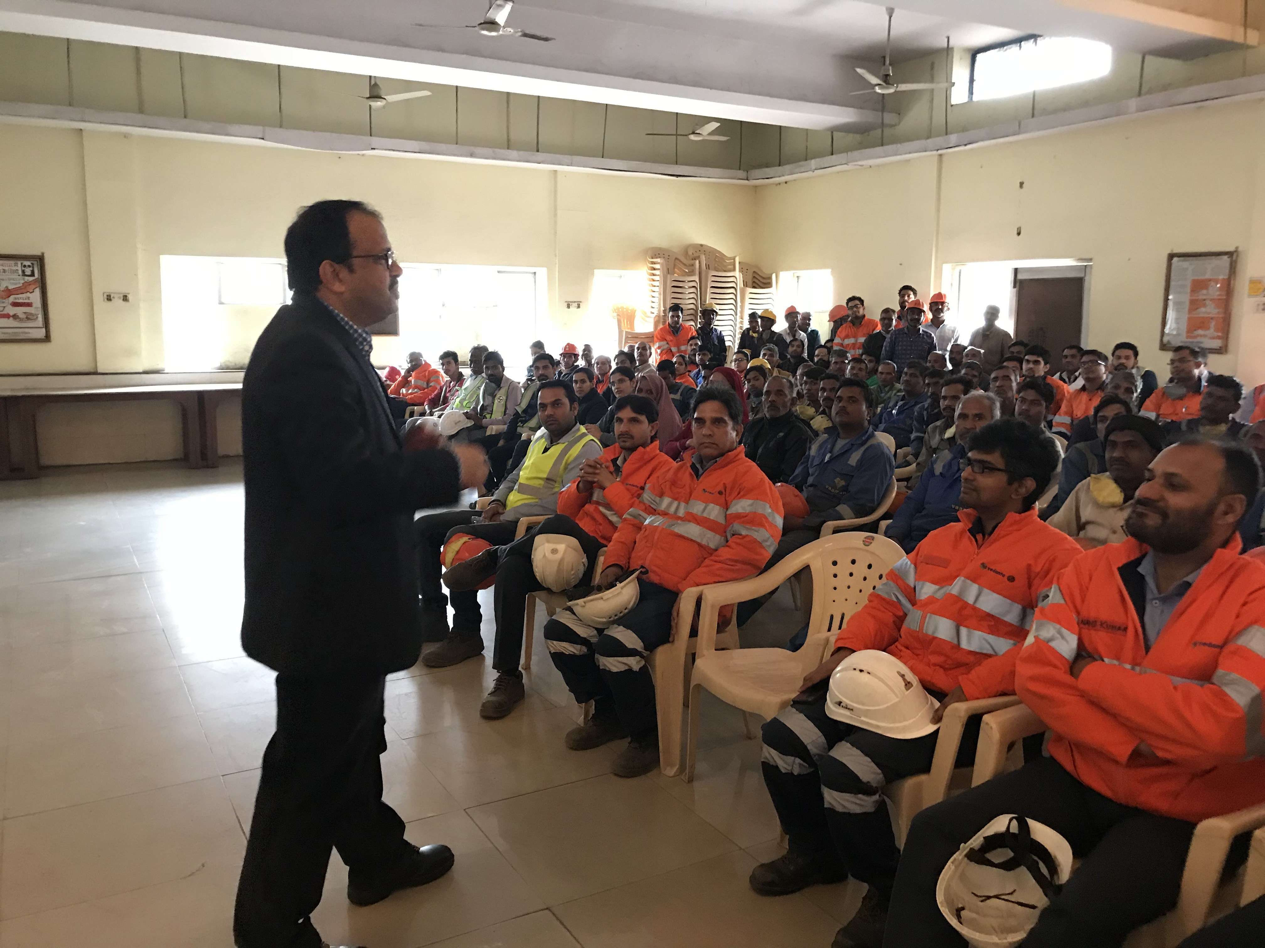 Being Safe Workshop held at Zinc Smelter Debari