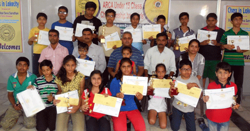 Bhavesh & Yashasvi wins Under-15 ARCA Chess Championship