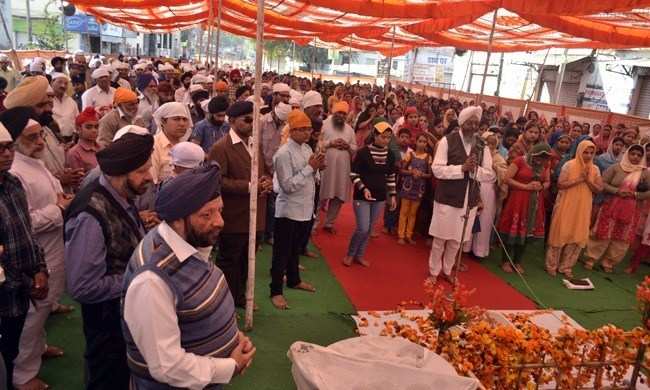 Sikh Community marks Gurunanak Jayanti