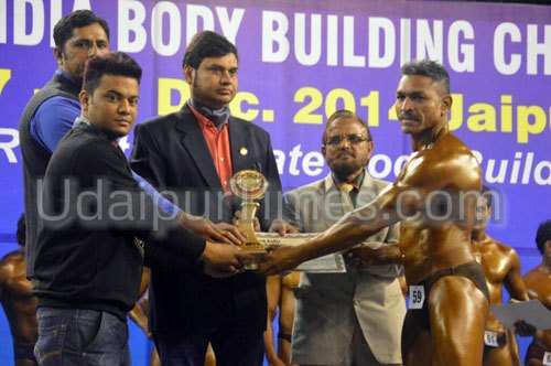Udaipur Body Builder is North India Champion