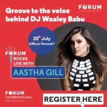 Aastha Gill Forum Celebration event news piece