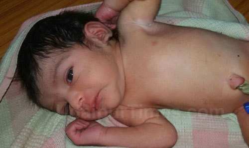 Infant girl left abandoned in Palna