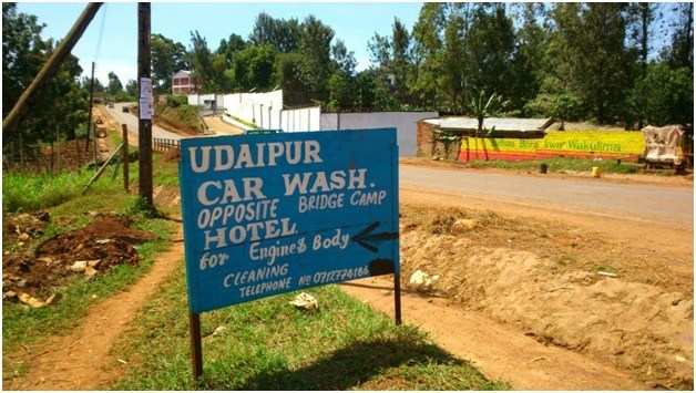Elderly Kenyan Man starts Car Wash Service in the name of Udaipur