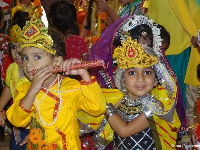 [Photos] Udaipur Schools celebrate Janmashtami