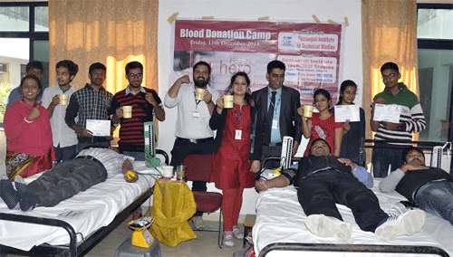 91 units of blood donated at Camp by GITS