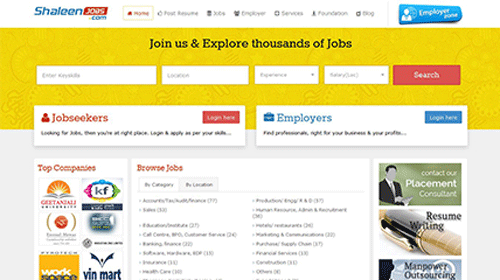 ShaleenJobs.com: One stop platform for Job Seekers & Employers