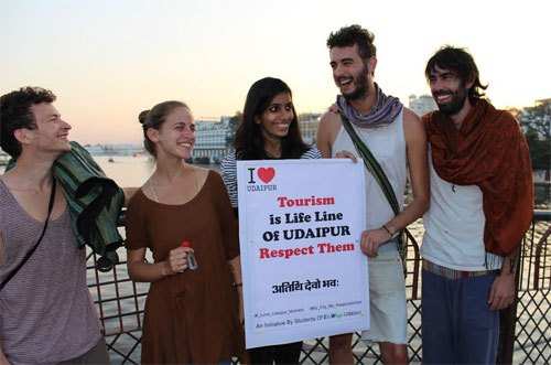 Students exhibit social awareness through “I love Udaipur- Moments”