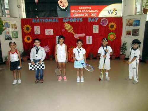 National Sports Day celebrated at Witty