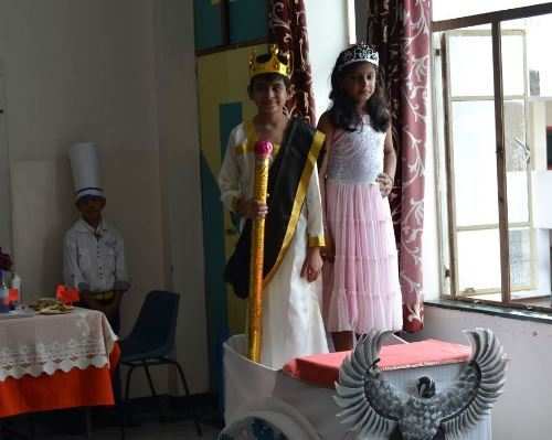 Colorful affair at Intra Class Tableau competition in Seedling Udaipur