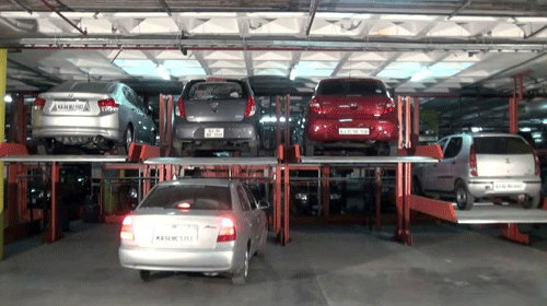 Three places expected to have Mechanized Parking Facility