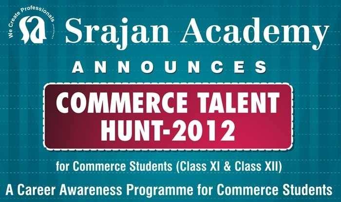Srajan Announces Commerce Talent Hunt- 2012; last date for entries Nov 2